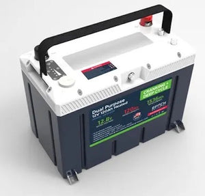 EPOCH 12V 120Ah LiFePO4 Deep Cycle Lithium Battery for RV, Marine, Solar Replacement