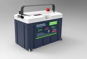 EPOCH 12V 120Ah LiFePO4 Deep Cycle Lithium Battery for RV, Marine, Solar Replacement