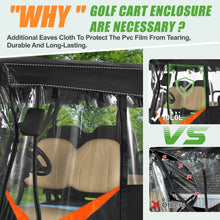 Load image into Gallery viewer, 4 Passenger Camo Golf Cart Enclosure – Extended Roof Fit for Yamaha, EZGO &amp; Club Car with Explosion-Proof Zipper