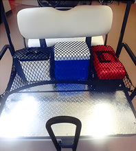 Load image into Gallery viewer, SGC Universal Golf Cart Rear Flip Seat Cargo Bed Utility Net – Nylon Storage Net