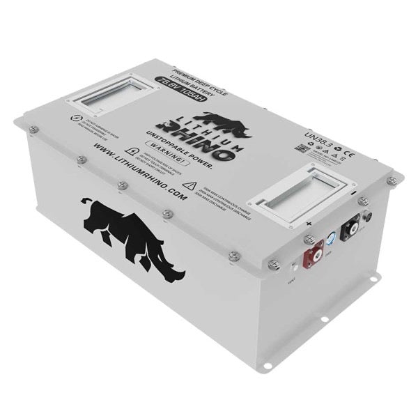 Rhino 76V 105Ah LiFePO4 Lithium Golf Cart Battery Conversion Kit – 8.06kWh High-Voltage All-In-One Bundle