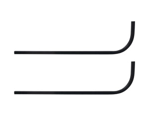 SGC Universal Candy Cane Rear Roof Supports for Golf Carts (Set of 2)