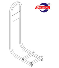 Load image into Gallery viewer, SGC Universal Golf Cart Grab Bar / Handrail for Rear Seat Kits – Fits 1″ Tubing