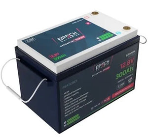 EPOCH 12V 300Ah LiFePO4 Deep Cycle Lithium Battery for RV, Marine, Solar Replacement