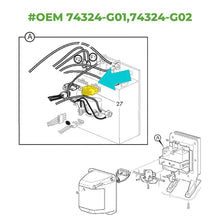 Load image into Gallery viewer, EZGO TXT PDS Control Wiring Harness 36V/48V (1991–1994) | Replaces 74324-G01 / G02 | Complete Electrical Harness