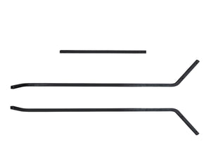SGC 3/4" Front Roof Supports for EZGO TXT Golf Cart