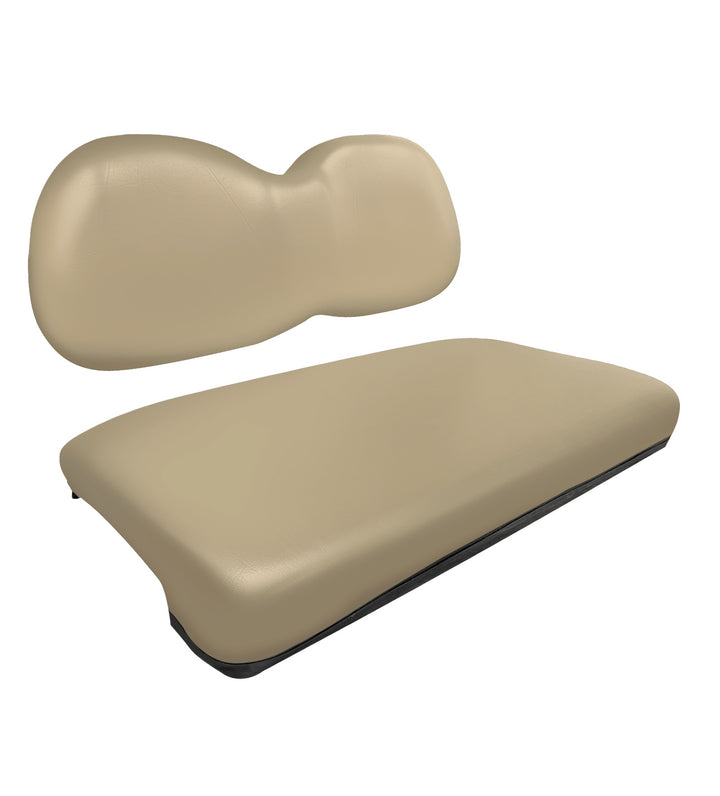 KOZIP tan front seat cushion set for E-Z-GO TXT 2014-up – SCTX07