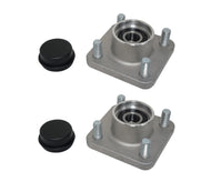 SGC Front Wheel Hub Assembly Kit with Bearing Seals for 2003-Up Club Car DS & Precedent Golf Cart