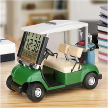 Load image into Gallery viewer, Mini Green LCD Golf Cart Clock for Golf Fans – Gift &amp; Race Souvenir