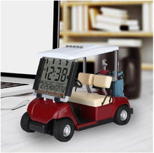 Load image into Gallery viewer, Mini Red LCD Golf Cart Clock for Golf Fans – Gift &amp; Race Souvenir