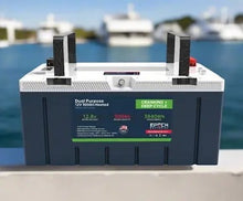 Load image into Gallery viewer, EPOCH 12V 300Ah LiFePO4 Deep Cycle Lithium Battery for RV, Marine, Solar Replacement