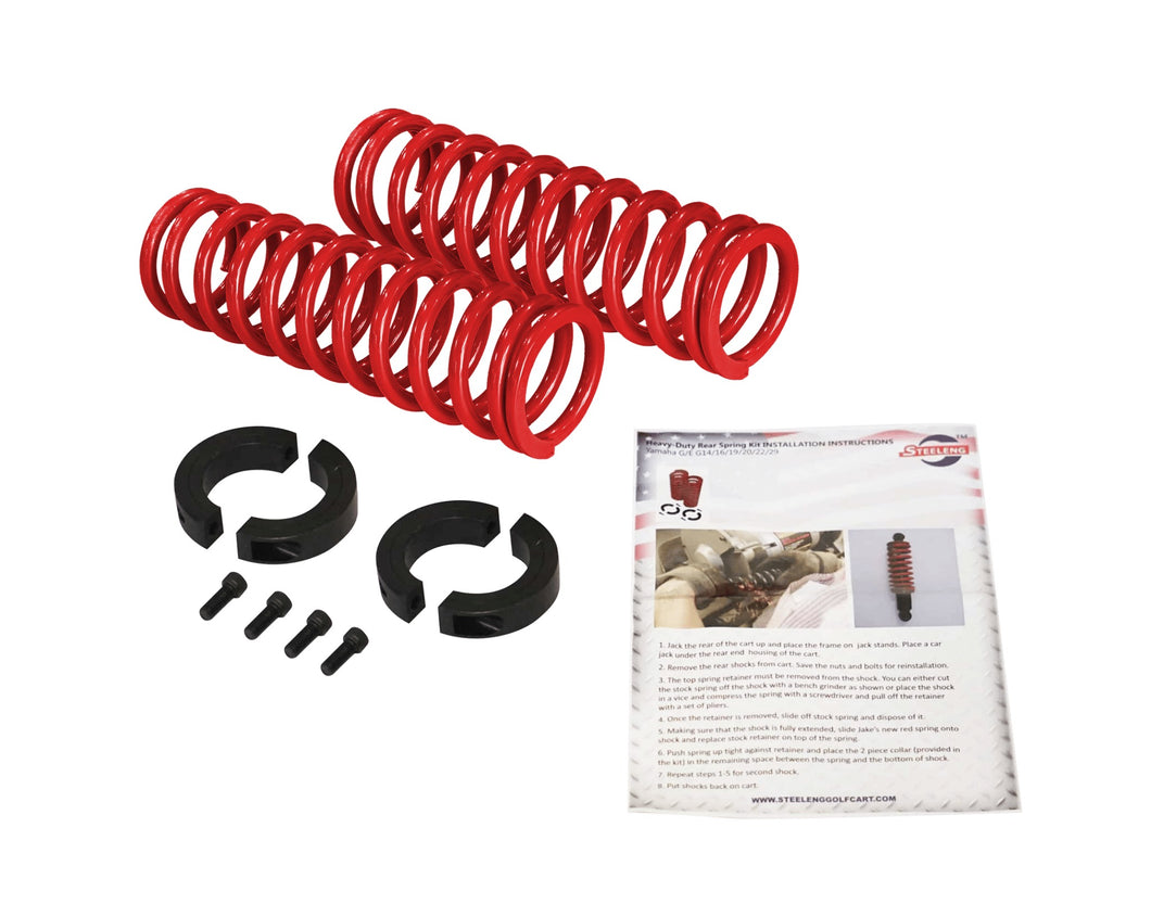 SGC HD Rear Coil Springs for YAMAHA G14/G16/G19/G22/G29 (Drive) Golf Carts