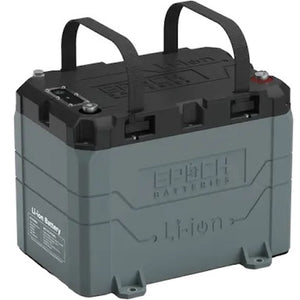 EPOCH 24V 100Ah LiFePO4 Deep Cycle Lithium Battery for RV, Marine, Solar, Golf Cart  Replacement