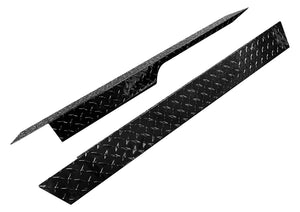 SGC Rocker Panels Black Diamond Plate for 2004-Up Club Car Tempo Golf Cart (2)
