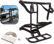 Load image into Gallery viewer, Universal Golf Cart Golf Bag Holder Rack – Rear-Mounted Storage for 2 Golf Bags