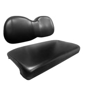 KOZIP Black Front Seat Cushion Set for 2000.5-Up Club Car DS Golf Cart