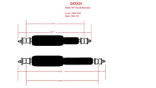 Load image into Gallery viewer, SGC Front Shock Absorbers for EZGO TXT (Rear 1994-up)(Front 1994-2017) Golf Cart