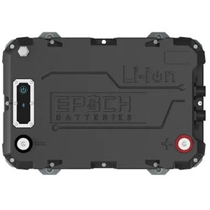 EPOCH 24V 100Ah LiFePO4 Deep Cycle Lithium Battery for RV, Marine, Solar, Golf Cart  Replacement