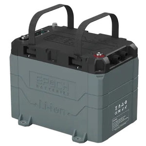 EPOCH 24V 100Ah LiFePO4 Deep Cycle Lithium Battery for RV, Marine, Solar, Golf Cart  Replacement