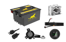Load image into Gallery viewer, QOMO ENERGY EMax 51150 51.2V 150Ah High Performance Lithium Golf Cart Battery Kit with Bluetooth, Charger &amp; LCD Display