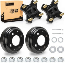 Load image into Gallery viewer, Heavy Duty Split Rear Brake Drum &amp; Wheel Hub Assembly for 1982-Up EZGO TXT Golf Cart