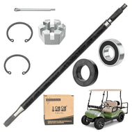 Passenger Side Rear Axle Shaft with Bearing & Seal Kit for Yamaha G16, G19, G22 & Drive