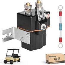 Load image into Gallery viewer, 48V Golf Cart Solenoid for Club Car DS (1995-Up) &amp; Precedent (2000-Up) | 4-Terminal w/ Resistor | OEM Replacement 101908701