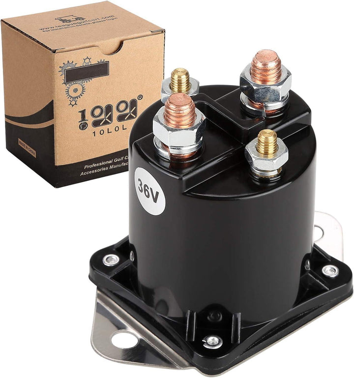 36V Golf Cart Solenoid for Club Car DS (1976-1998) | 4-Terminal Heavy Duty Replacement