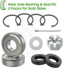Load image into Gallery viewer, Driver &amp; Passenger Rear Axle Kit for Electric 2008-Up EZGO RXV Golf Cart