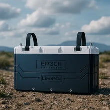 Load image into Gallery viewer, EPOCH 48V 100Ah LiFePO4 Deep Cycle Lithium Battery for RV, Marine, Solar, Golf Cart Replacement