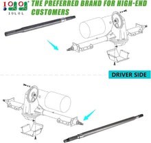 Load image into Gallery viewer, Driver &amp; Passenger Side Rear Axle Kit for Electric 1994-2013 EZGO TXT Golf Cart