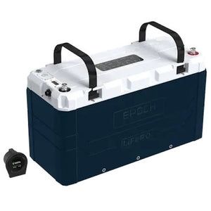 EPOCH 48V 100Ah LiFePO4 Deep Cycle Lithium Battery for RV, Marine, Solar, Golf Cart Replacement