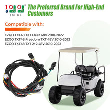 Load image into Gallery viewer, Main Wiring Harness with Port for 2010-2022 48V EZGO TXT Golf Cart