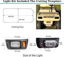 Load image into Gallery viewer, Headlight &amp; Taillight Kit with Upgrade Harness, Turn Signals, Brake Lights &amp; Horn Wiring for Club Car DS Golf Cart
