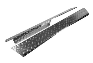 SGC Rocker Panels Polished Aluminum Diamond Plate for Yamaha G29 (Drive) Golf Cart (2)