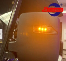 Load image into Gallery viewer, SGC Universal Side Mirrors with LED Turn Signals for Golf Cart (pair)