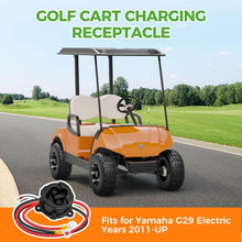 Load image into Gallery viewer, 48V Charger Receptacle for Electric 2011-Up Yamaha G29 (Drive) Golf Cart