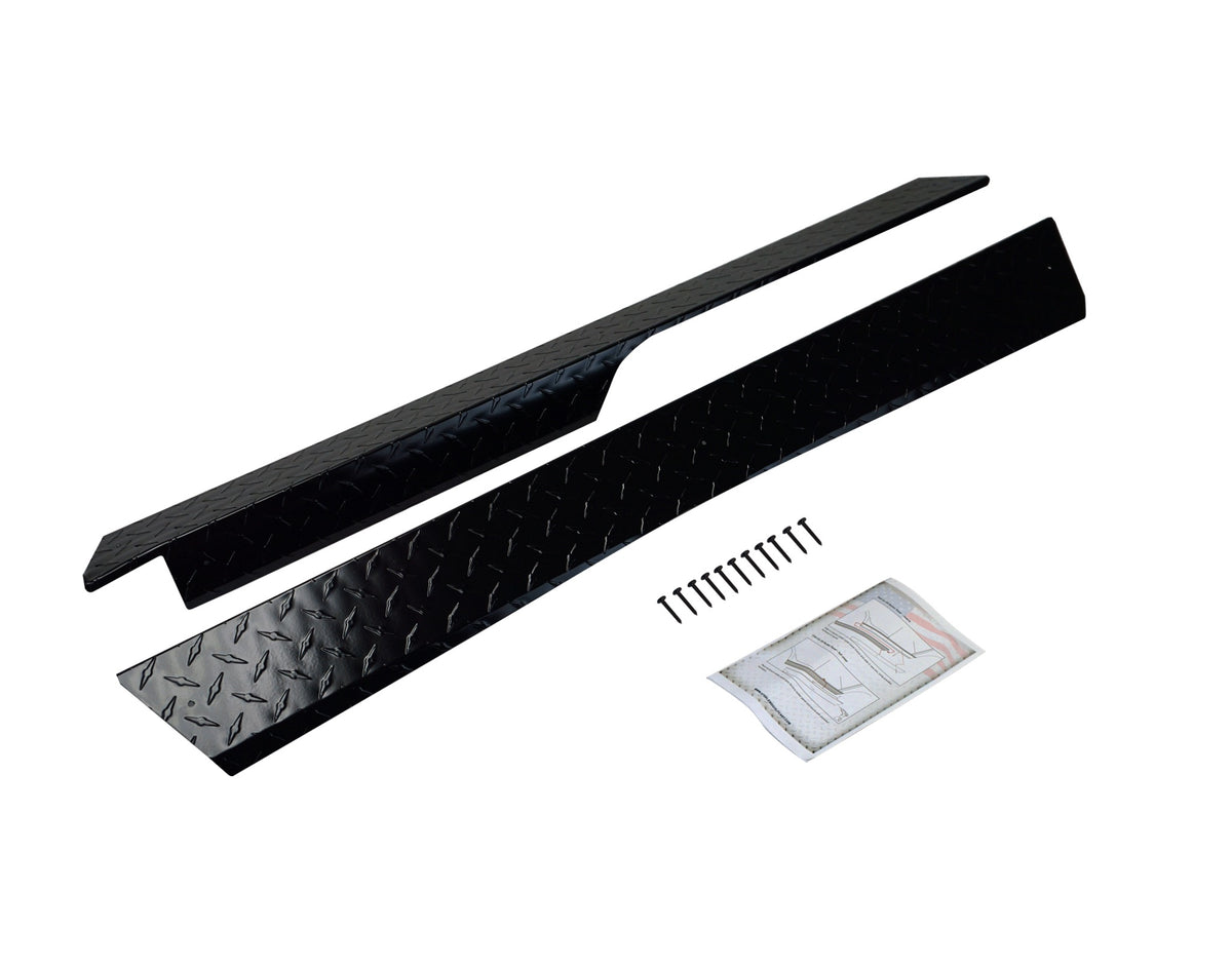 SGC Rocker Panels Black Aluminum Diamond Plate for Yamaha G29 (Drive ...