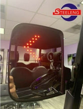 Load image into Gallery viewer, SGC Universal Side Mirrors with LED Turn Signals for Golf Cart (pair)