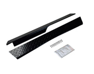 SGC Rocker Panels Black Aluminum Diamond Plate for Yamaha G29 (Drive) Golf Cart (2)