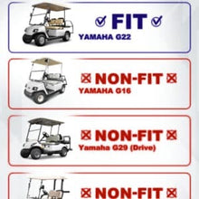 Load image into Gallery viewer, SGC Foldable Tinted Windshield for YAMAHA G22 Golf Cart