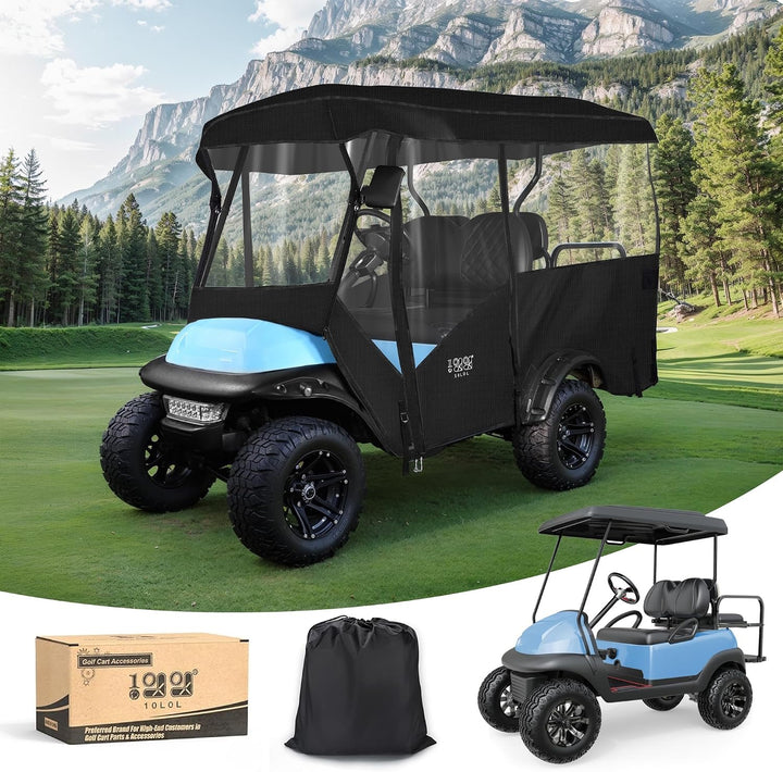 4 Passenger Golf Cart Enclosure for Yamaha, Club Car & EZGO