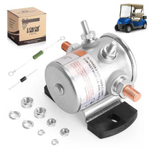 Load image into Gallery viewer, 36V Golf Cart Solenoid Kit w/ Resistor &amp; Diode for EZGO TXT, Medalist, Marathon (1986-Up) | Heavy Duty Relay