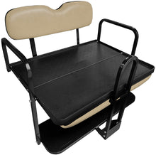 Load image into Gallery viewer, NOMAD Golf Cart Rear Flip Seat Club Car Precedent/Tempo/Onward Tan Cushion Set