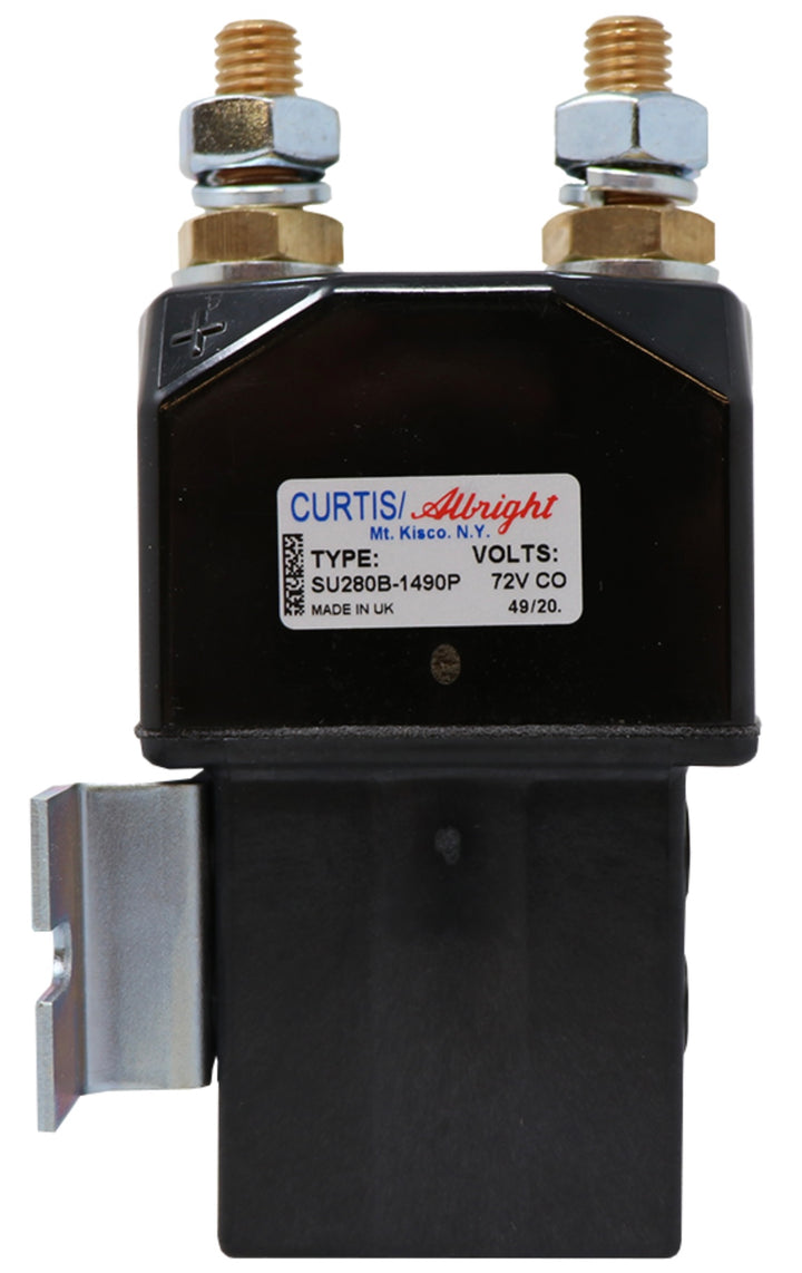 Albright/Curtis 72V 350A Golf Cart Contactor/Solenoid with Mounting Bracket