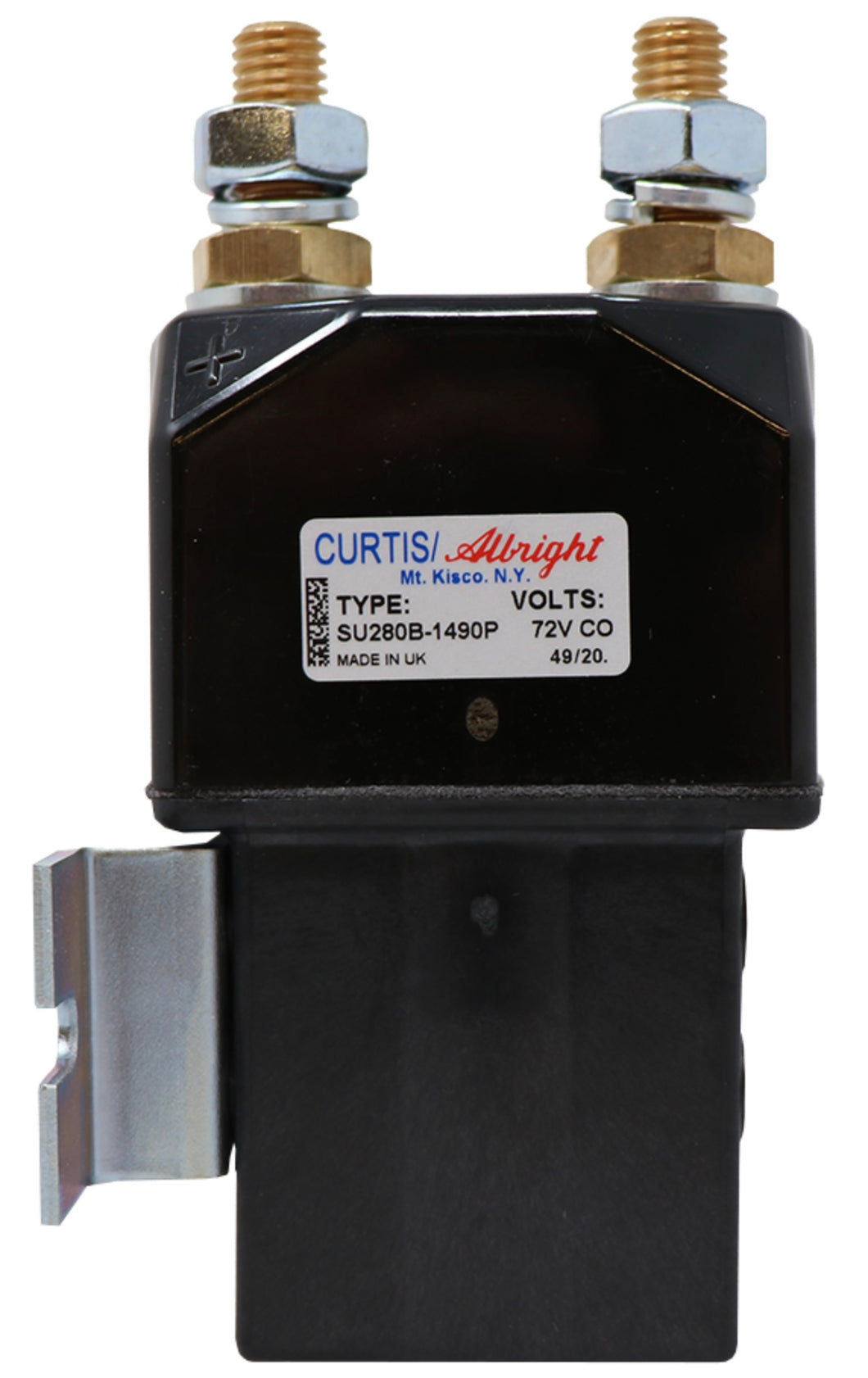 Albright/Curtis 72V 350A Golf Cart Contactor/Solenoid with Mounting Bracket