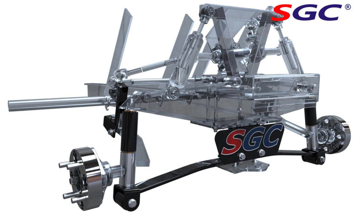 SGC 4″ Spindle-Extension Lift Kit for Club Car DS (1993-2010)