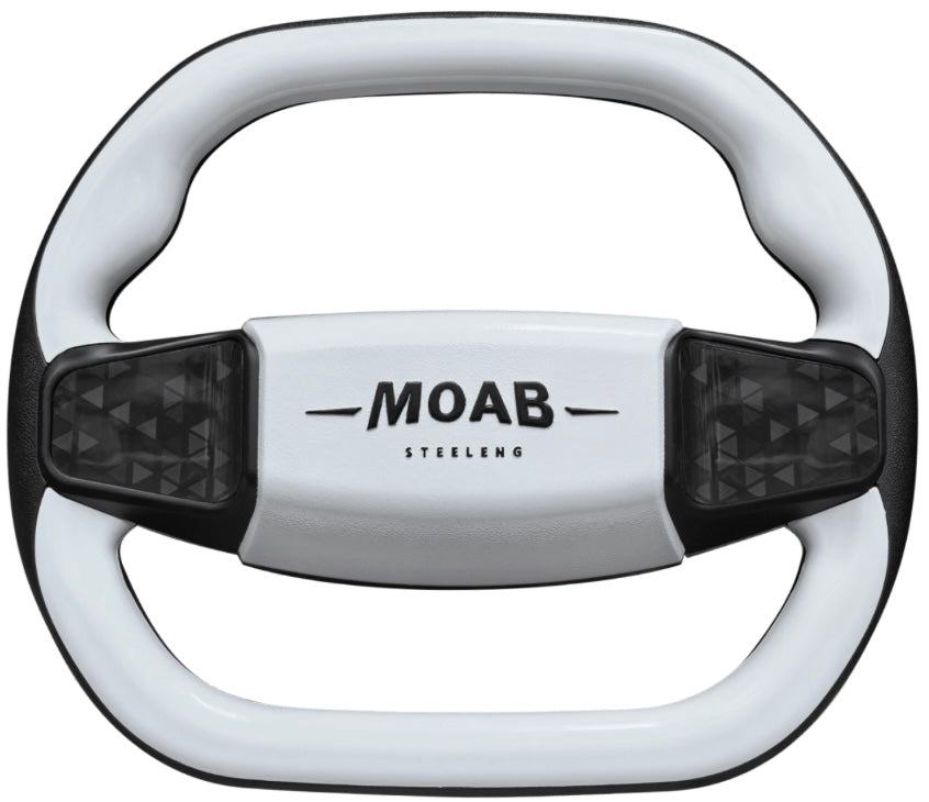 MOAB Golf Cart Steering Wheel – Sport Version – White