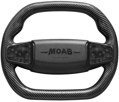 MOAB Golf Cart Steering Wheel – Sport Version – Carbon Fiber