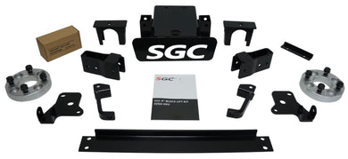 SGC 4″ Block Lift Kit for EZGO RXV Golf Cart (2008-2013) Electric/Gas